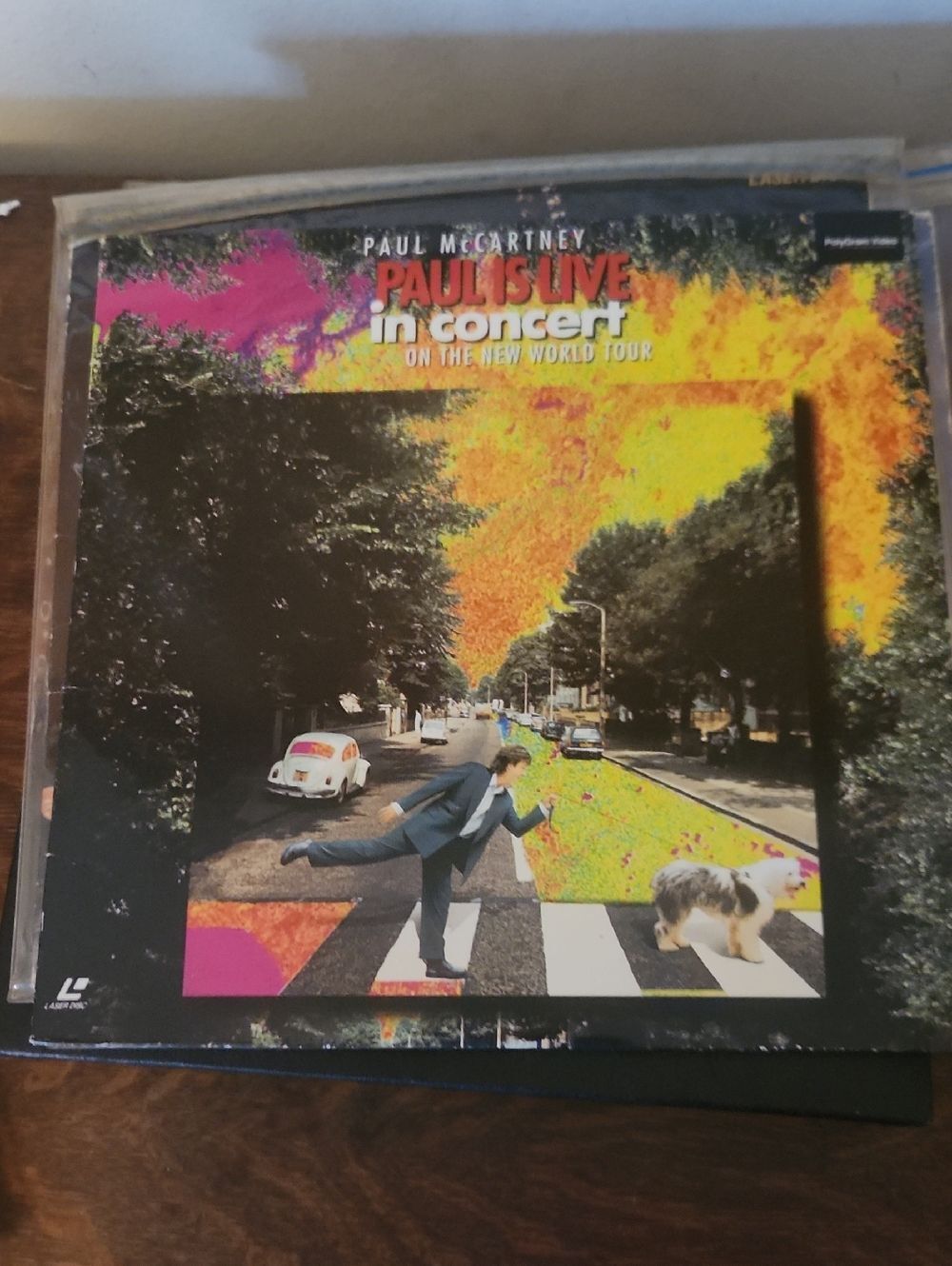 Paul McCartney Paul Is Alive New World Tour Laserdisc Laser Disc